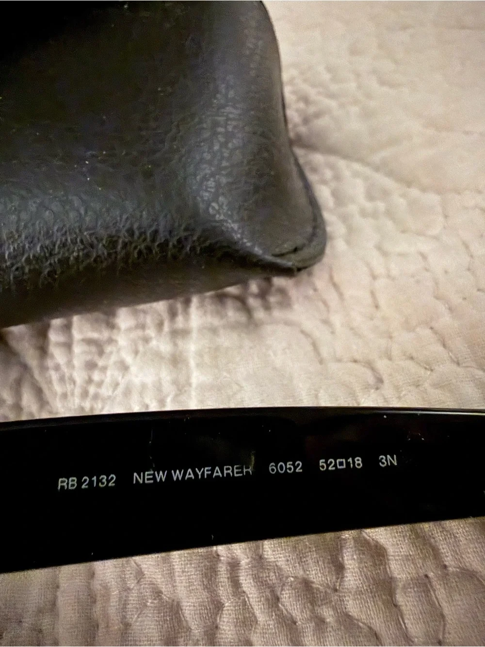 Ray-Ban Black women’s New Wayfarer Sunglasses with Black Case